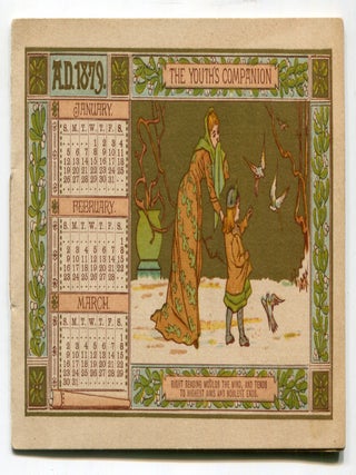 Item #625773 [Announcement and calender, wrapper title]: The Youth's Companion. A.D. 1879