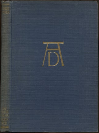 Item #625895 Albrecht Durer: Als Maler Und Als Zeichner. Von Johannes BEER, Albrecht Durer