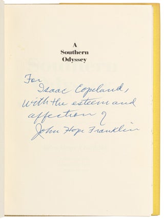 A Southern Odyssey: Travelers in the Antebellum North