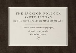 The Jackson Pollock Sketchbooks in The Metropolitan Museum of Art