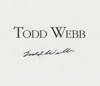 Todd Webb: Photographs of New York and Paris 1945-1960