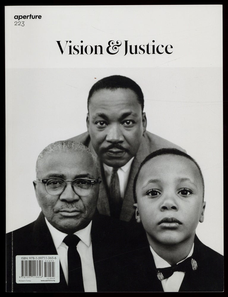 Item #626712 Aperture &ndash; 223, Summer 2016. Vision & Justice. Minor WHITE.