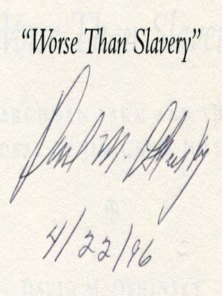 "Worse Than Slavery": Parchman Farm and the Ordeal of Jim Crow Justice
