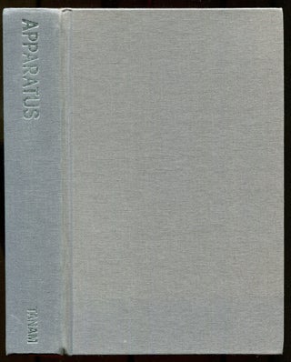 Item #626982 Apparatus. Cinematographic Apparatus: Selected Writings. Theresa Hak Kyung CHA