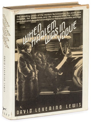 Item #627286 When Harlem Was in Vogue. David Levering LEWIS