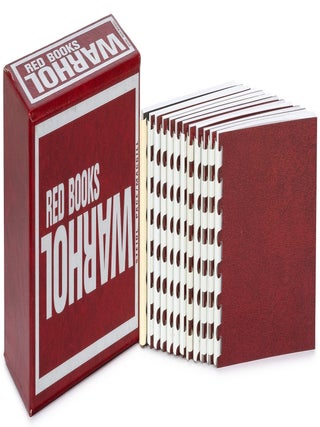 Item #627315 Warhol: Red Books. Andy WARHOL, Fran&ccedil;ois Marie Banier