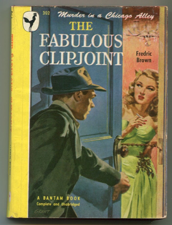 Item #627496 The Fabulous Clipjoint. Fredric BROWN.