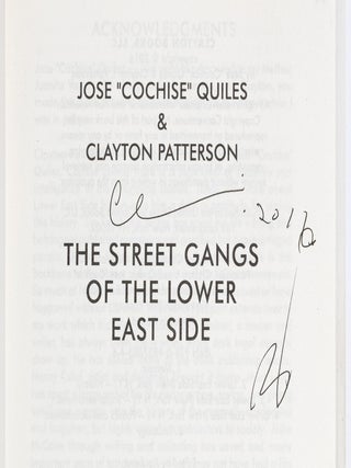 The Street Gangs of the Lower East Side