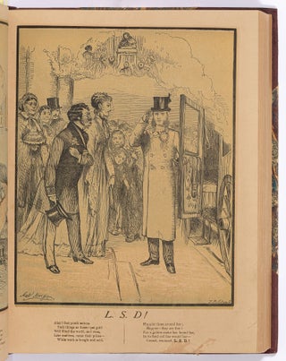 The Tomahawk: A Saturday Journal of Satire – Vol. 1 No. 1 to Vol. 3 No. 86 (Lacking No. 84)