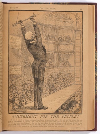 The Tomahawk: A Saturday Journal of Satire &ndash; Vol. 1 No. 1 to Vol. 3 No. 86 (Lacking No. 84)