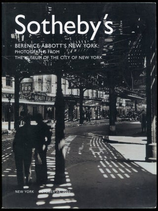 Item #627897 [Auction Catalog]: Berenice Abbott's New York: Photographs from The Museum of...