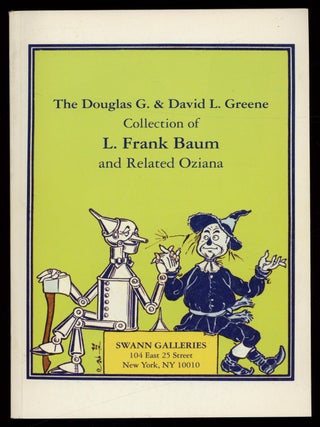Item #628141 [Catalog]: The Douglas G. & David L. Greene Collection of L. Frank Baum and...