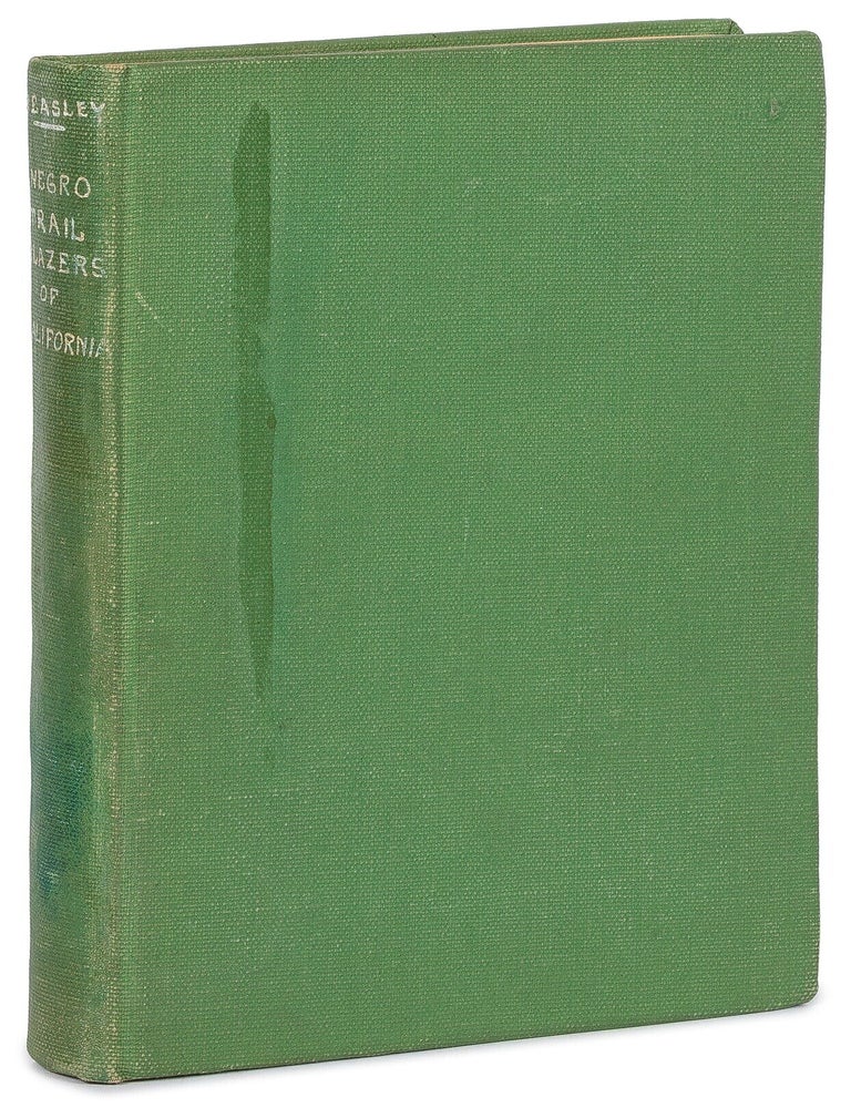 Item #628370 The Negro Trail Blazers of California. Delilah L. BEASLEY.
