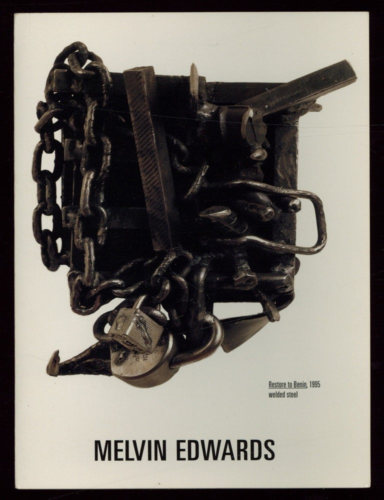 Item #628395 [Artist's Promotional Brochure]: Melvin Edwards. Melvin. Lowery Stokes Sims EDWARDS, text by.
