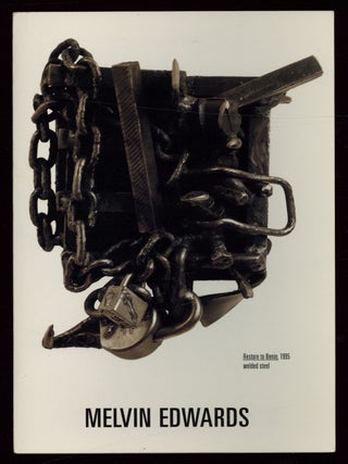 Item #628395 [Artist's Promotional Brochure]: Melvin Edwards. Melvin. Lowery Stokes Sims...