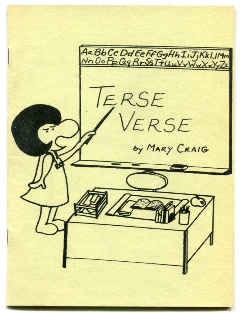 Item #628422 Terse Verse. Mary CRAIG.