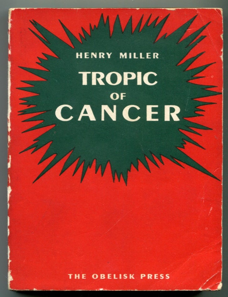 Item #628460 Tropic of Cancer. Henry MILLER.