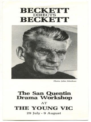 [Program]: The Unicorn Theatre Company by Arrangement with the Goodman Theatre, Chicago Presents The San Quentin Drama Workshop Productions of Krapp's Last Take and Endgame by Samuel Beckett