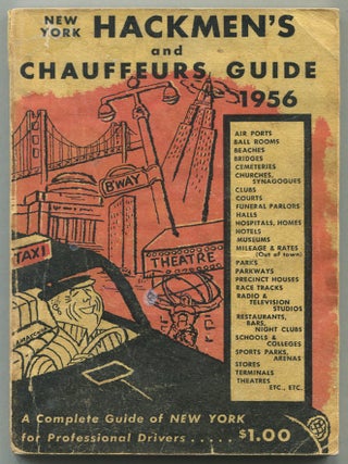 Item #628747 New York Hackmen's and Chauffeurs Guide 1956