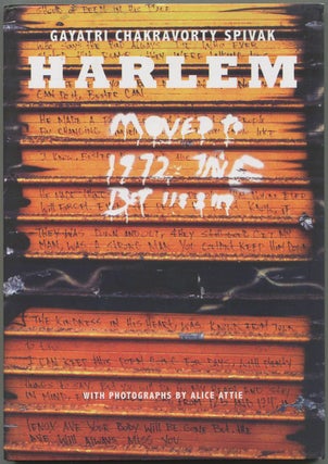 Item #628804 Harlem. Gayatri Chakravorty SPIVAK