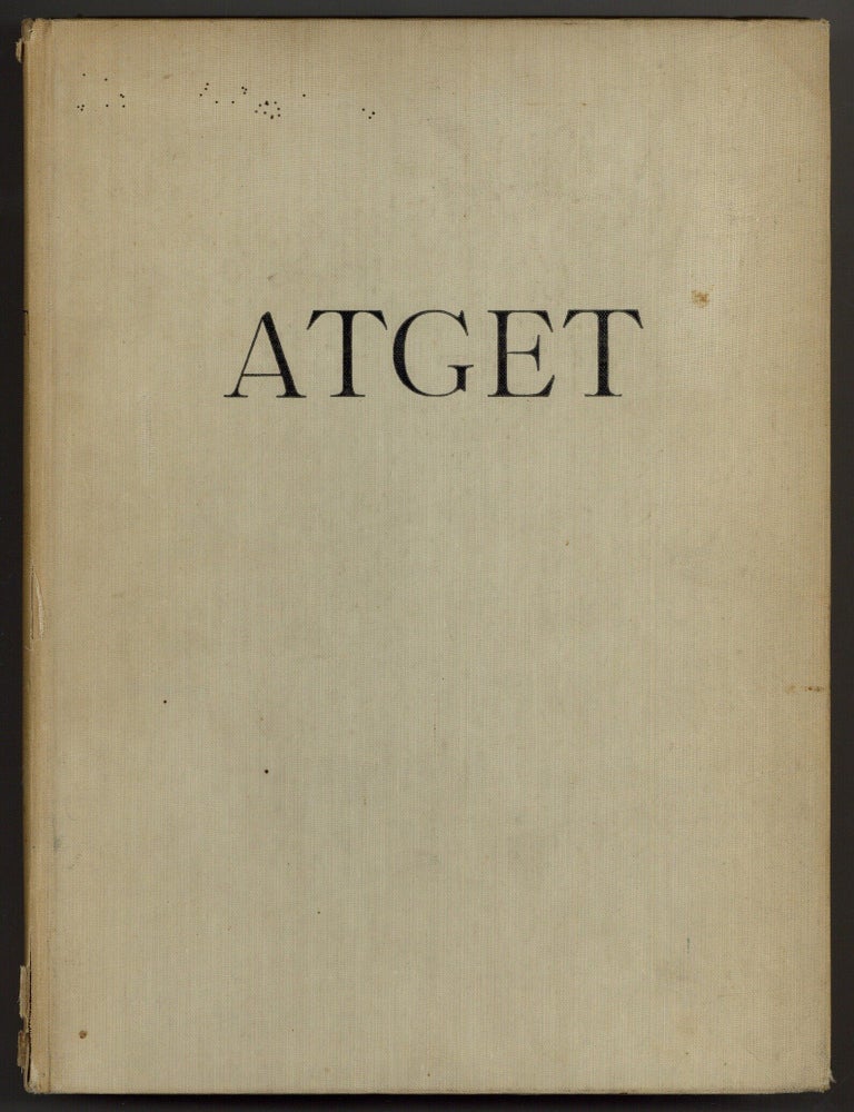 Item #628856 E. Atget: Lichtbilder. E. ATGET.