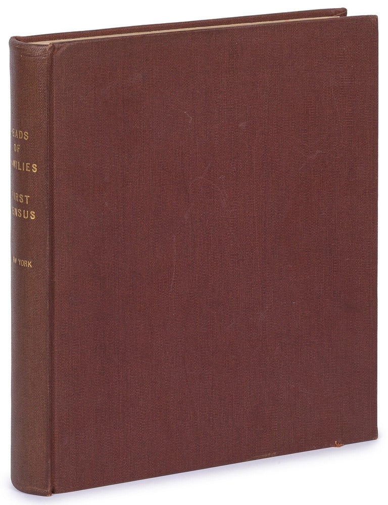 Item #628858 Heads of Families at the First Census of the United States Taken in the Year 1790: New York
