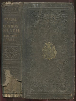 Manual of the Corporation of the City of New York for 1854