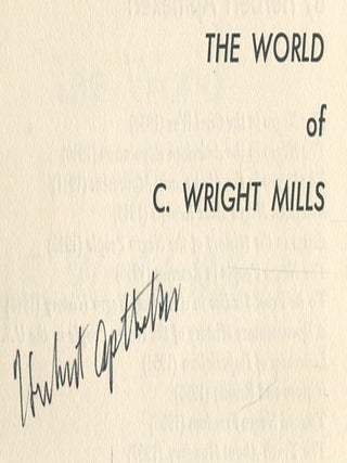 The World of C. Wright Mills