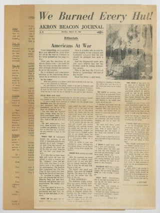Item #628971 Small Archive of Women Strike for Peace (WSP) Material. Bella ABZUG