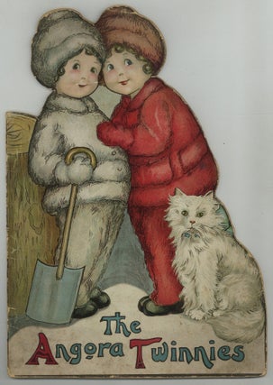 Item #628990 The Angora Twinnies. Margaret Evans PRICE