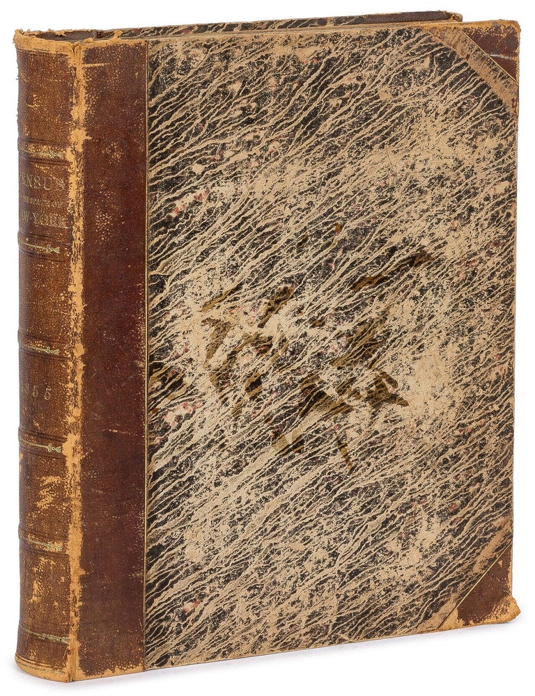 Item #629112 Census for the State of New York for 1855; Taken in Pursuance of Article Third of the Constitution of the State, and of Chapter Sixty-Four of the Laws of 1855, Prepared from the Original Returns, Under the Direction of Hon. Joel T. Headley, Secretary of State. Franklin B. HOUGH.