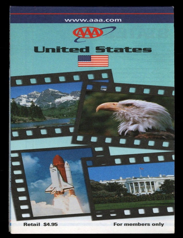 Item #629141 [Large Folding Map]: United States