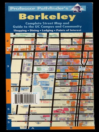 Folding Map]: Professor Pathfinder's Berkeley: Complete Street Map and Guide to the UC...