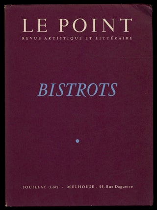 Bistrots [in] Le Point: Revue Artistique et Litt&eacute;raire &ndash; No. LVI, 1960