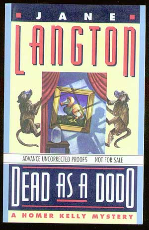Item #62926 Dead as a Dodo. Jane LANGTON.