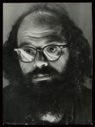 Item #629435 [Wire Photo]: U.S. Poet: Allen Ginsberg. Jeffrey BLANKFORT, photograph by