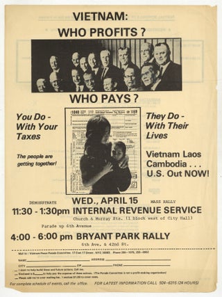 Broadsheet]: Vietnam: Who Profits? Who Pays? Spring Offensive to End the War in Vietnam....