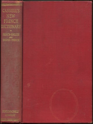 Item #629726 Cassell's New French-English English-French Dictionary. Ernest A. BAKER