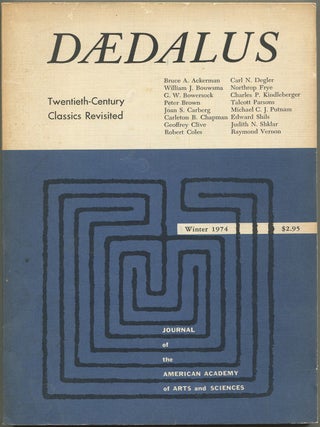 Daedalus: Journal of the American Academy of Arts and Sciences - Winter 1973, Vol. 103, No. 1:...
