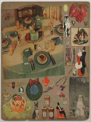[American Scrapbook]: Magazine with Mounted Images in Color on Boards
