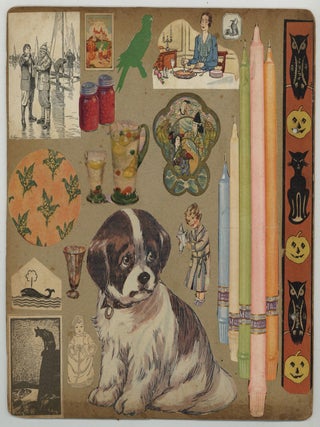 [American Scrapbook]: Magazine with Mounted Images in Color on Boards