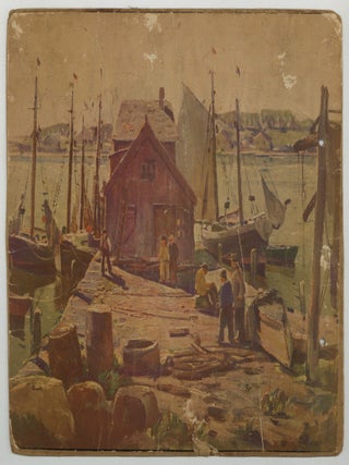 [American Scrapbook]: Magazine with Mounted Images in Color on Boards