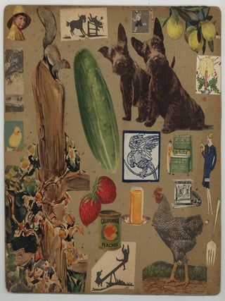 [American Scrapbook]: Magazine with Mounted Images in Color on Boards