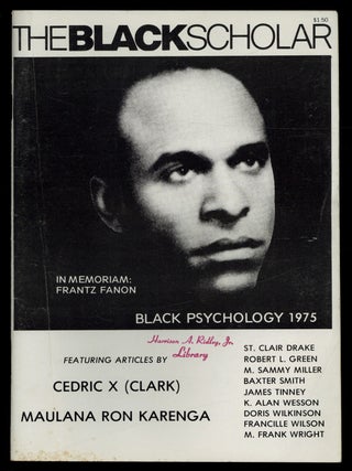 Black Psychology 1975 [in] The Black Scholar &ndash; Volume 6, Number 10, July-August 1975