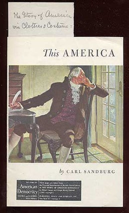 Item #64153 [Offprint]: This America. Carl SANDBURG