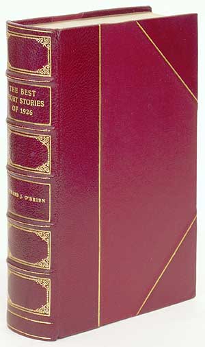 Item #65025 The Best American Short Stories of 1926. Edward J. O'BRIEN, Ernest Hemingway.