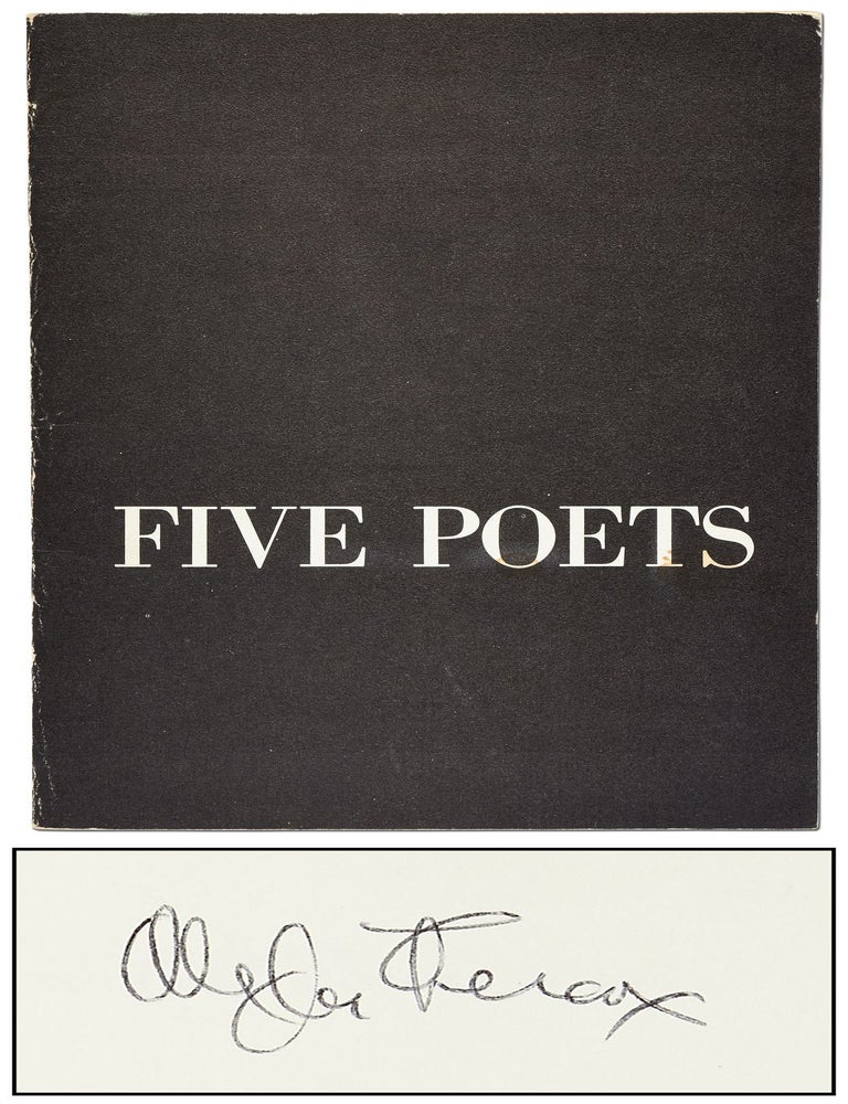 Five Poets. Alexander THEROUX, Nana, Franchot Ballinger.