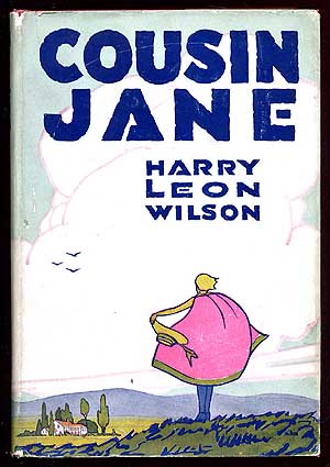 Item #67765 Cousin Jane. Harry Leon WILSON