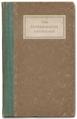 Item #67772 The Peterborough Anthology: Being a Selection from the Work of the Poets Who Have Been Members of the MacDowell Colony. Jean Wright GORMAN, Herbert S. Gorman.