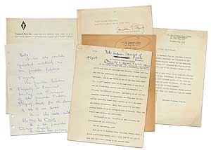 Item #68869 [Manuscript]: The Super-Market of Public Service [with] Small Archive of Related...